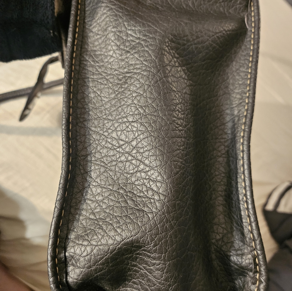 Rosetti Black Shoulder Purse/tote/computer Bag - Picture 7 of 11